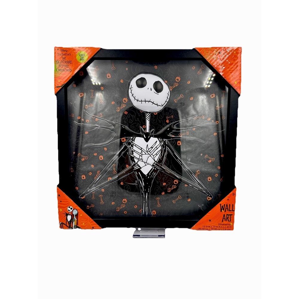 Disney The Nightmare Before Christmas Jack Skellington Wall Art Halloween Goth